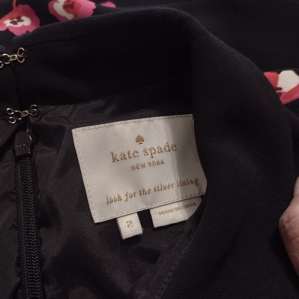 KATE SPADE Floral Ruffle Dress - Picture 4 of 4